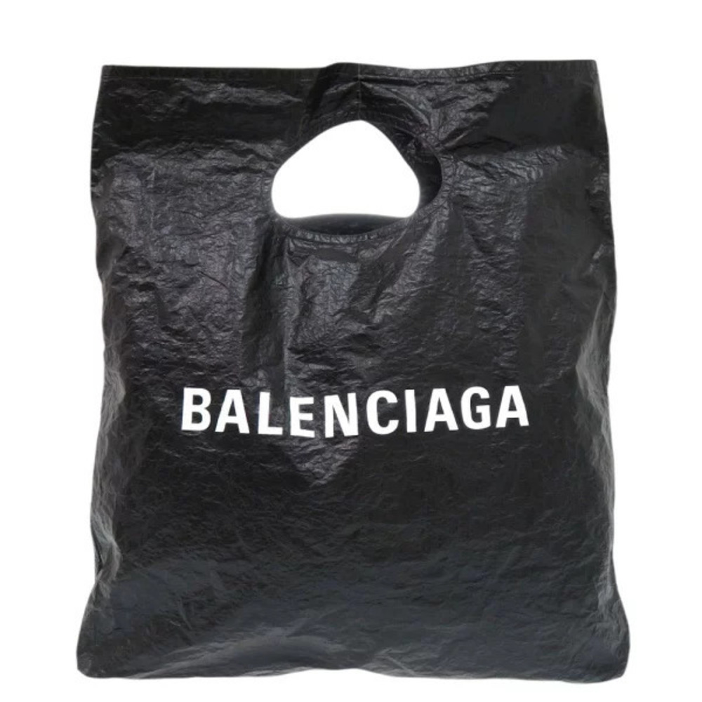 Balenciaga MARCHE packable tote bag black polyamide